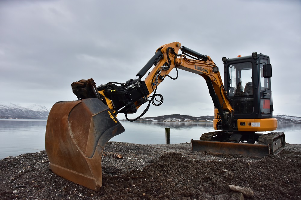 LiuGong CLG9035E Stage IIIA Mini Hydraulic Excavator