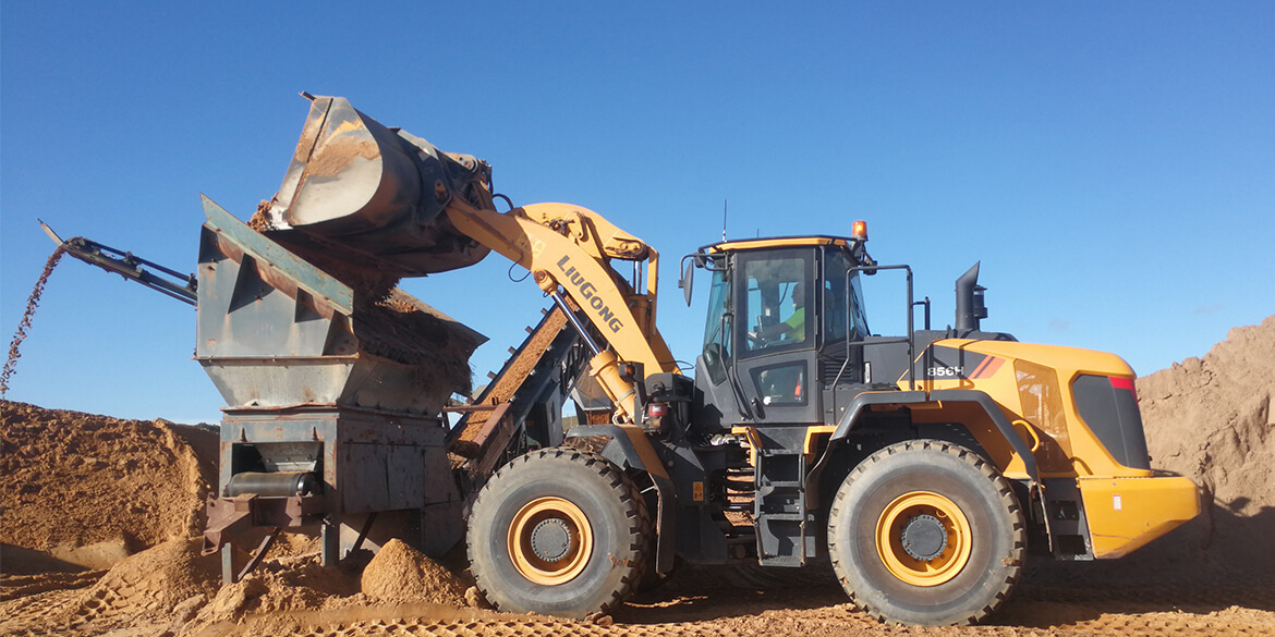 Liugong CLG856H Front End Loader From China to Abroad