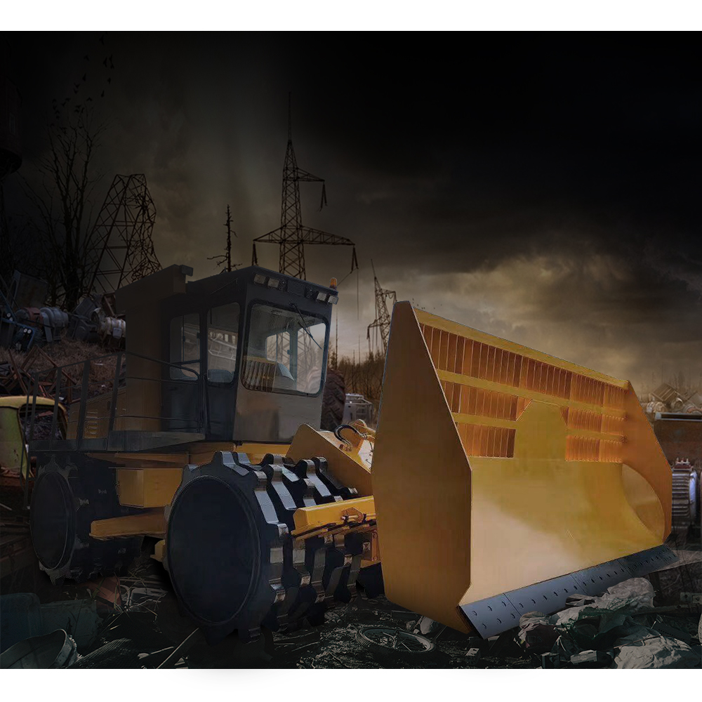 SINOMACH 20-28ton LLC228_226_223_220 Trash compacting machine Refuse Compactors trucks