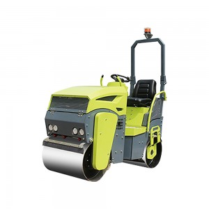 Excellent quality Road Rollers Compactor - Storike 1.2 ton 12hp China Suppliers Mini double drum vehicle type vibratory road rollers compactors price for sale ST-1200 – China Construction
