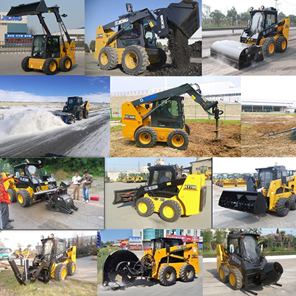 XCMG 4ton XC770K mini skid steer loader