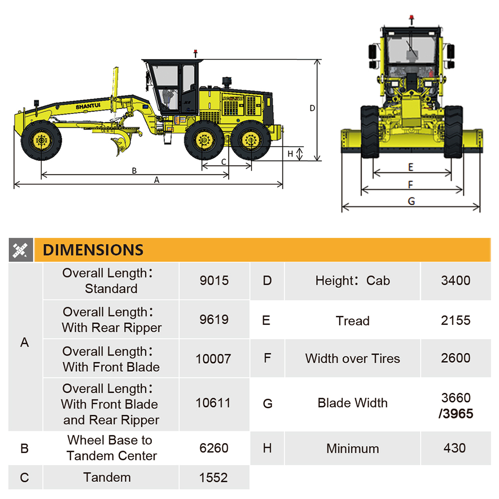 Shantui 16ton Road Construction Equipment SG18-3 Motor Graders For Sale