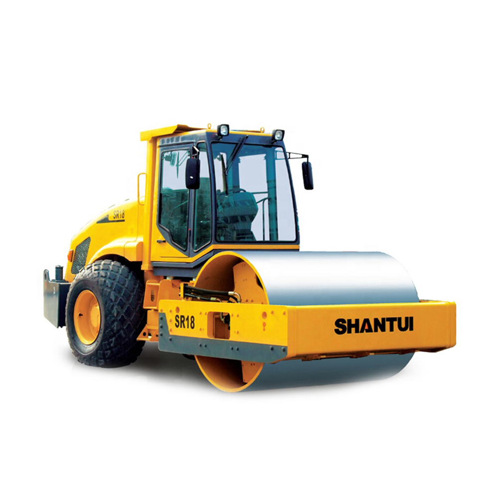 Shantui 18ton Construction machine SR18 single drum vibratory road roller