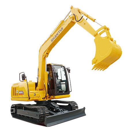 Wholesale Excavator Engine Parts - Shantui  SE75 7 ton  hydraulic small crawler excavator with grab price for sale – China Construction