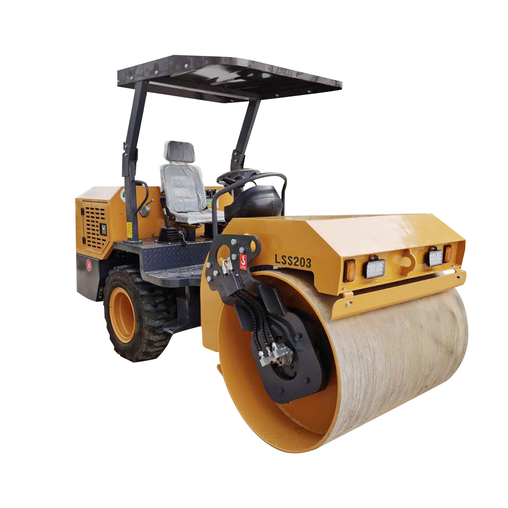 SINOMACH 3 ton Single Drum Vibratory road Rollers compactors LSS203