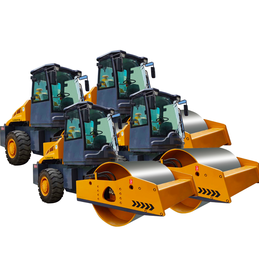 SINOMACH 10 ton Single Drum Vibratory Rollers compactors LSS210_LSS208