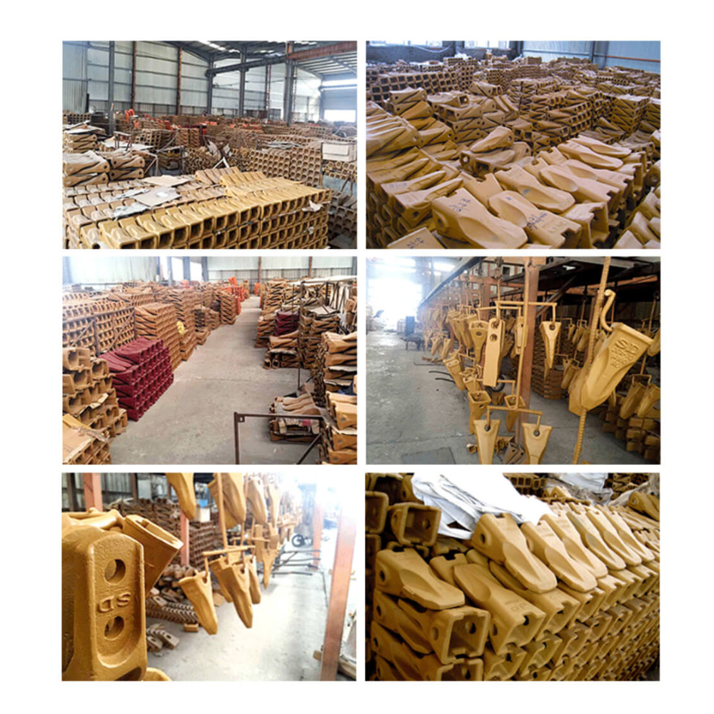 One of Hottest for Replacement Bucket Teeth - Kobelco 350 bucket tooth 7T3402RC excavator rock icebreaker tooth tip cone wear-resistant excavator accessories – China Construction