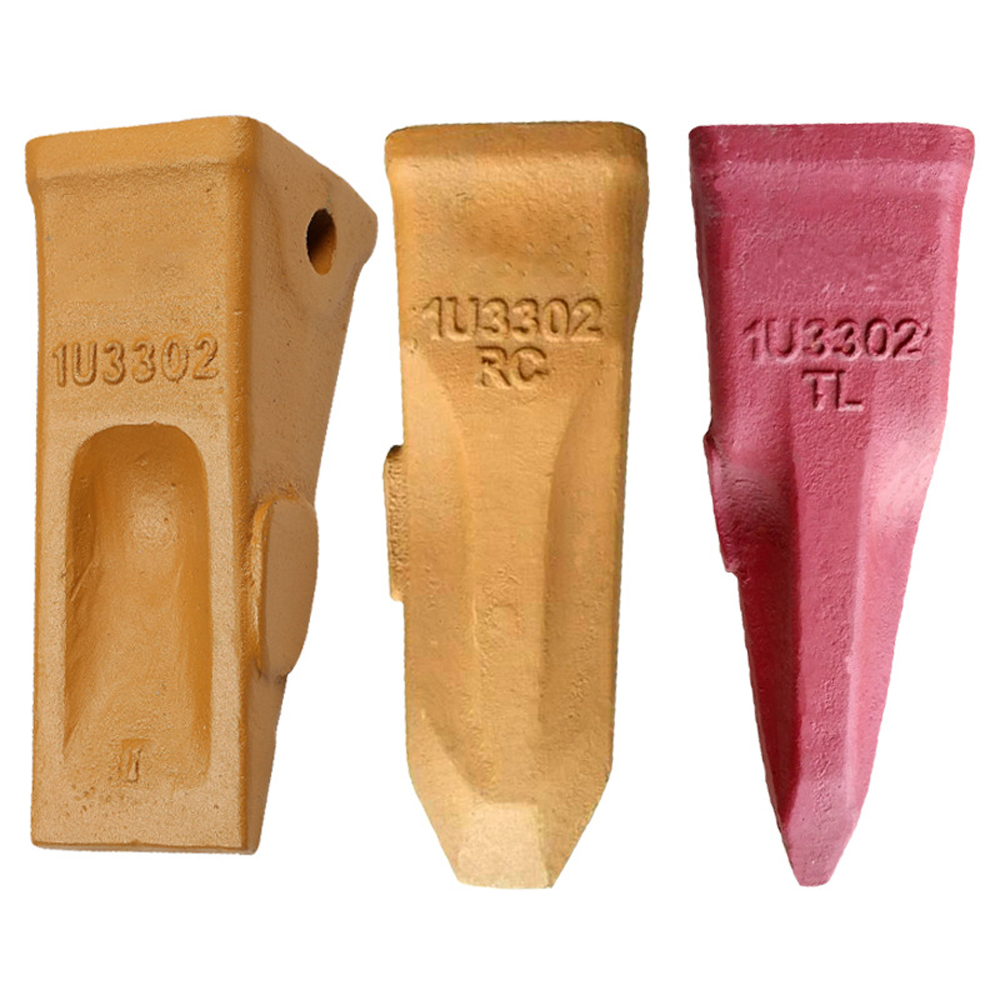 Hot Selling for Rock Teeth For Excavator Bucket - Caterpillar 200CAT200 excavator bucket teeth 1U3302RC earthmoving teeth mountain teeth sharp cone teeth – China Construction