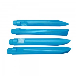 Best Price on Excavator Bucket Quick Coupler - Excavator Hydraulic hammer chisel SB150_SB152_SB202_SB302 CONICAL_ – China Construction