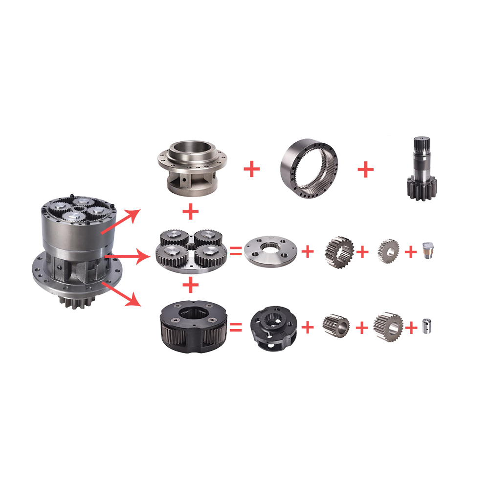 OEM/ODM Supplier Hydraulic Grab Bucket - OEM Swing Gearbox Ass’y Walking reducer assembly for Doosan DH220-5 Excavators 990ZCQ – China Construction