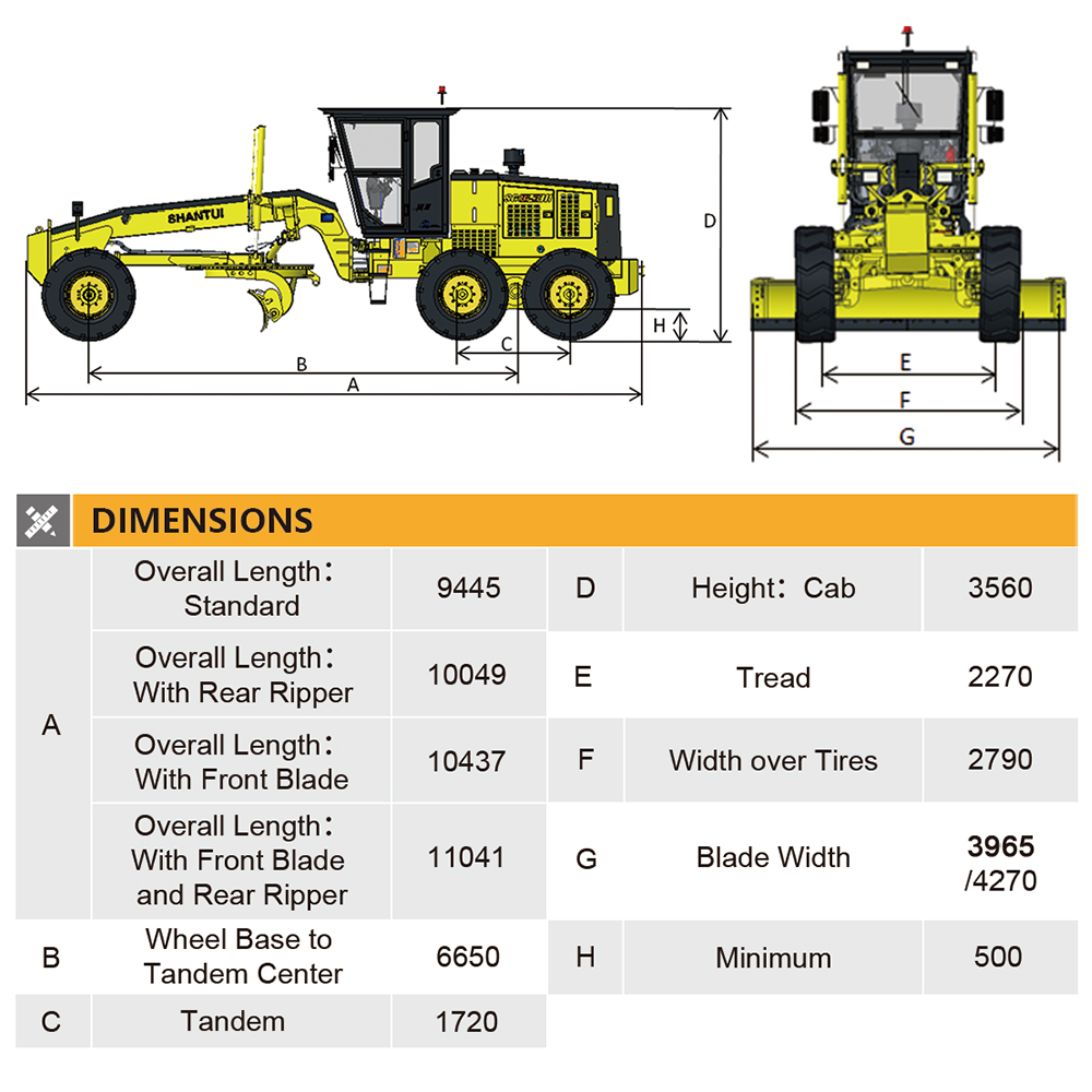 Shantui 18.5ton SG24-C5 Road Construction Equipment Motor Graders