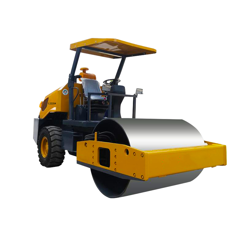 SINOMACH 4 ton Single Drum Vibratory road Rollers compactors for sale LSS204