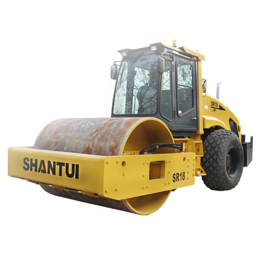 Shantui 18ton Construction machine SR18 single drum vibratory road roller