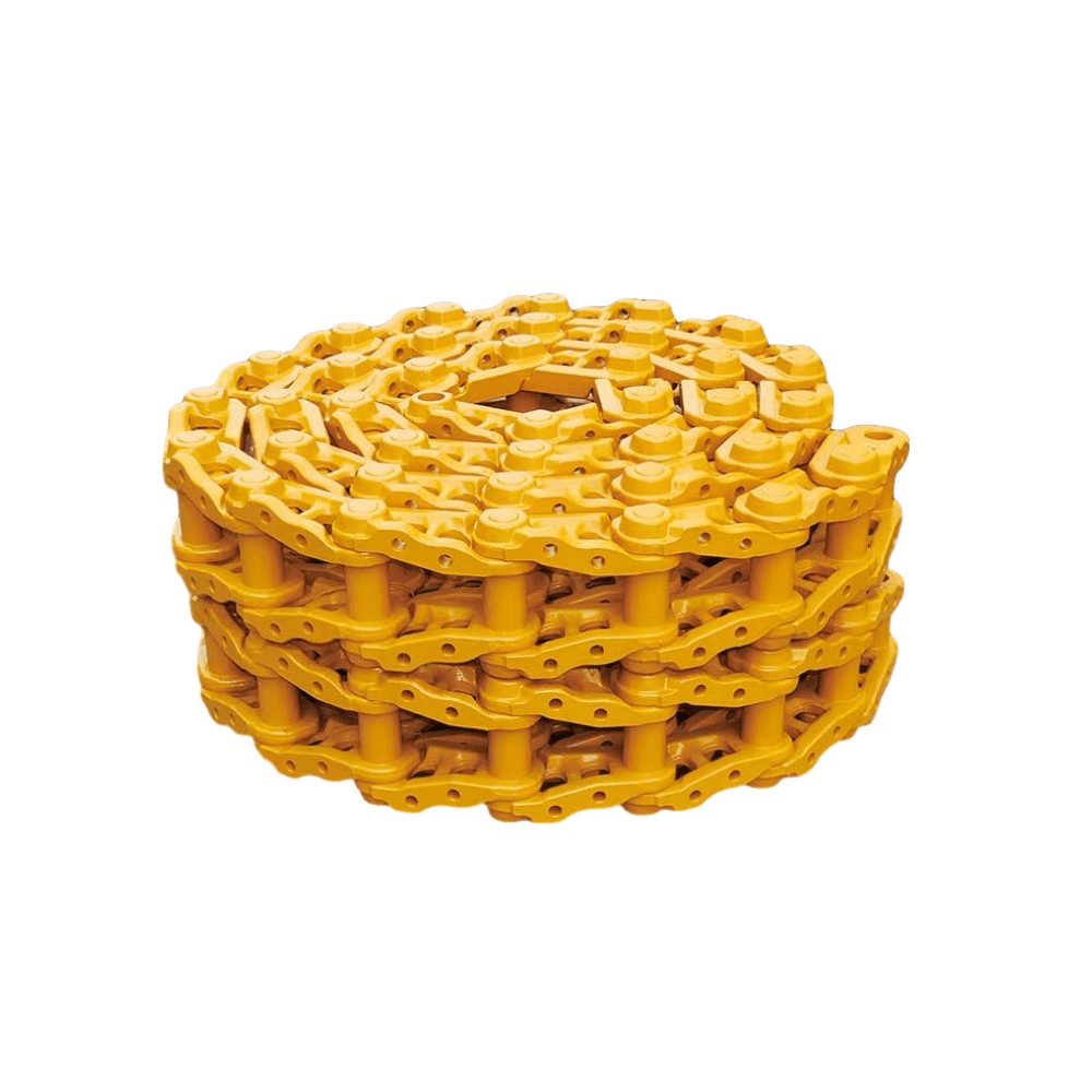 100% Original Crushing Bucket - Excavator chain rail bone reinforcement four-wheel belt chassis accessories OEM custom track chain – China Construction