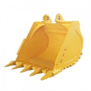 Multi-model mine-type digging bucket rock bucket High-strength wear-resistant earth-moving bucket reinforced bucket