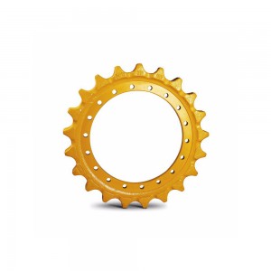 OEM/ODM Supplier Hydraulic Grab Bucket - Excavator chain rail bone reinforcement four-wheel belt chassis accessories OEM excavator parts drive sprockets – China Construction