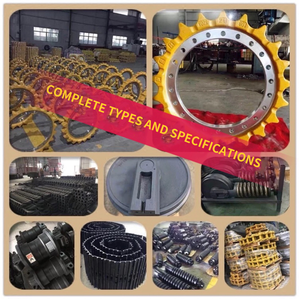 OEM/ODM Supplier Hydraulic Grab Bucket - Excavator chain rail bone reinforcement four-wheel belt chassis accessories OEM excavator parts drive sprockets – China Construction