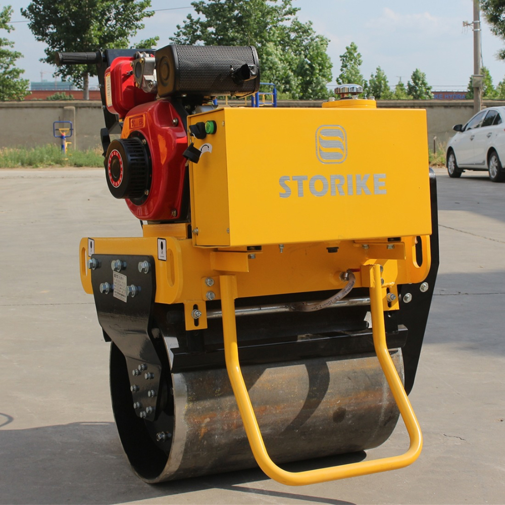 High definition Single Drum Roller - Storike  0.3ton SVH-30 Hand-held single drum road rollers Bidirectional hydraulic automatic centrifugal clutch vibration compactors – China Construction