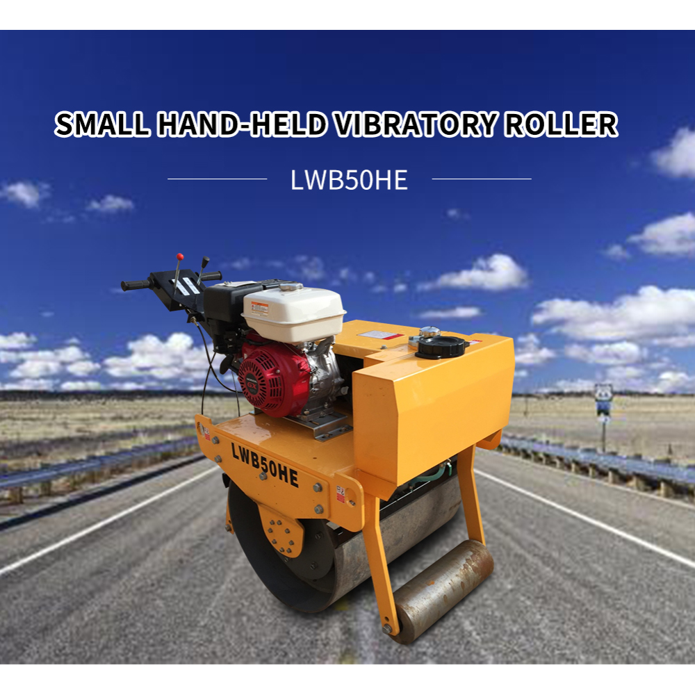 SINOMACH 0.5ton Mini vibratory road rollers for sale LWB50HE