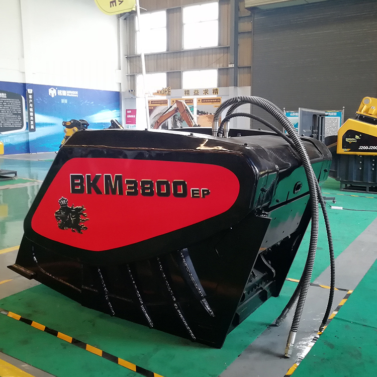 BROOKMAN Excavator  jaw crusher bucket