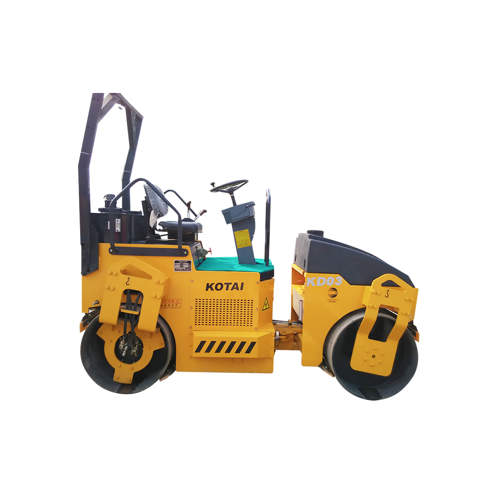 Reasonable price Vibratory Soil Compactor - KOTAI 3ton KD03 Fully Hydraulic Small Steel Wheel Roller – China Construction