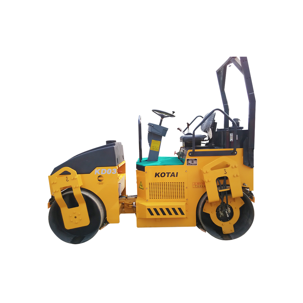 Reasonable price Vibratory Soil Compactor - KOTAI 3ton KD03 Fully Hydraulic Small Steel Wheel Roller – China Construction