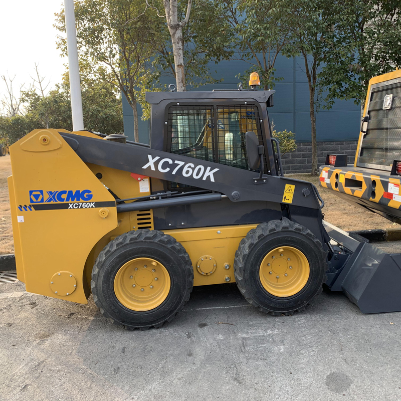 XCMG 3.5ton Official XC760K Chinese wheel track skid steer loader