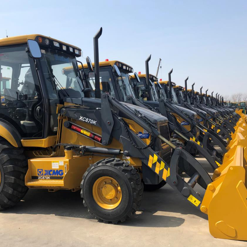 XCMG  2.5 ton Xuzhou factory hot selling backhoe loader mini back hoe wheel loader XC870K
