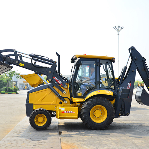XCMG  2.5 ton Xuzhou factory hot selling backhoe loader mini back hoe wheel loader XC870K