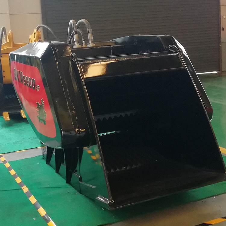BROOKMAN Excavator  jaw crusher bucket