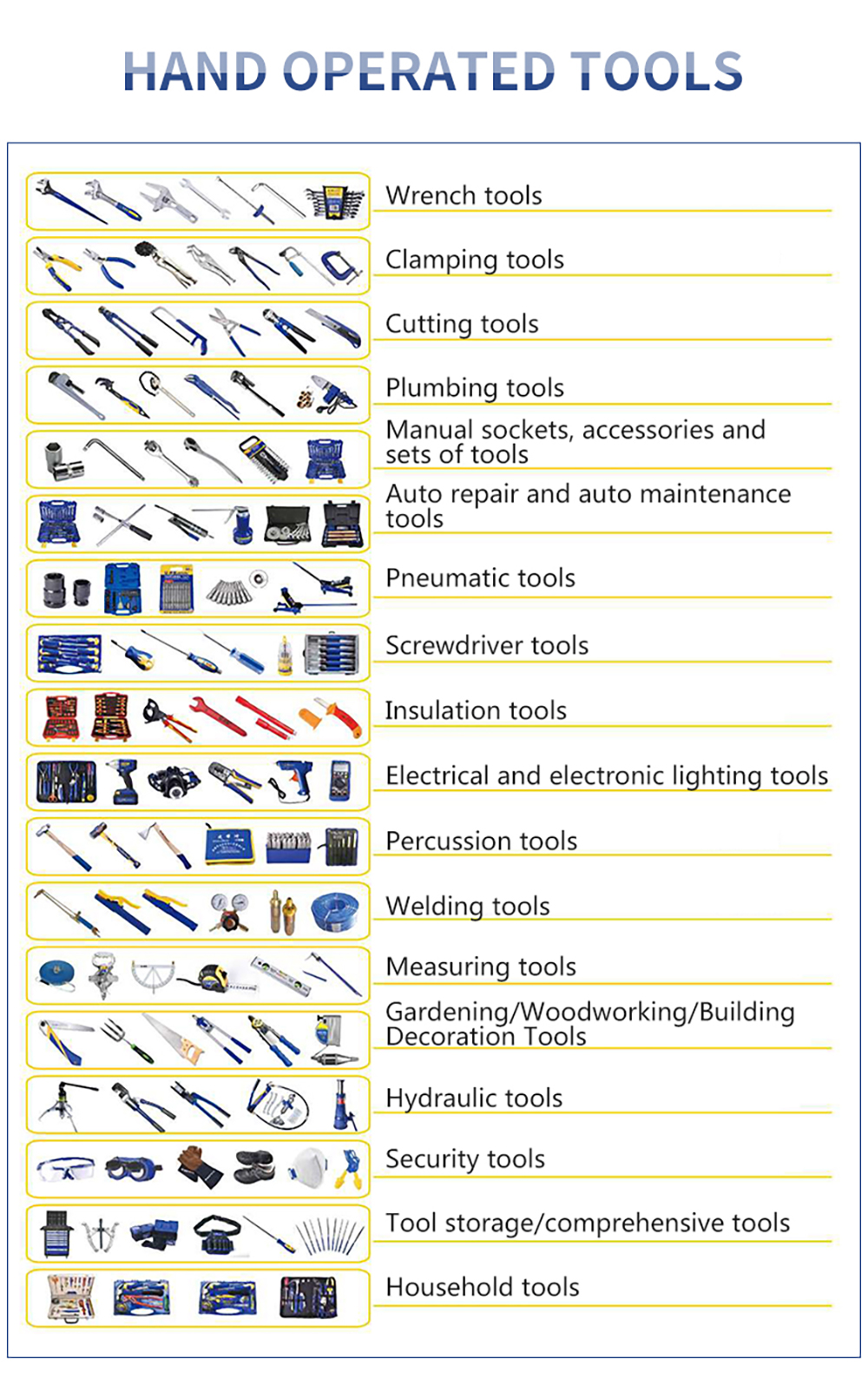 hand tools