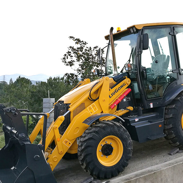 Manufacturer of Compact Wheel Loaders - Liugong 8ton Improved-Type Cheap Mini Towable Backhoe Excavator CLG766 – China Construction