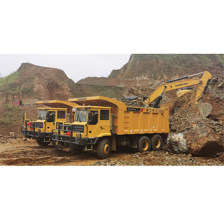 OEM manufacturer Truck Dumper - Liugong DW90A 60t  Heavy Mining Dump Truck Rigid Tipper Truck  – China Construction