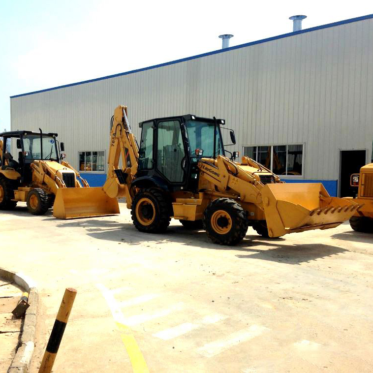 Short Lead Time for Backhoe Loader Machine - LIUGONG 8ton China Towable Backhoe Mini Excavator Backhoe Loader Price CLG775 – China Construction