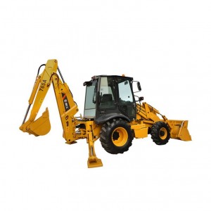 Wholesale Dealers of Skid Steer Loader Track - LIUGONG 8ton China Towable Backhoe Mini Excavator Backhoe Loader Price CLG775 – China Construction