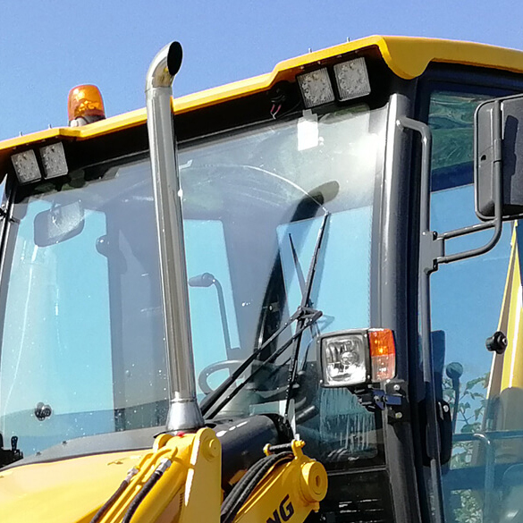 Manufacturer of Compact Wheel Loaders - Liugong 8ton Improved-Type Cheap Mini Towable Backhoe Excavator CLG766 – China Construction