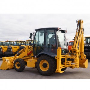 Factory source Side Shift Backhoe Loader - Liugong 8ton Improved-Type Cheap Mini Towable Backhoe Excavator CLG766 – China Construction