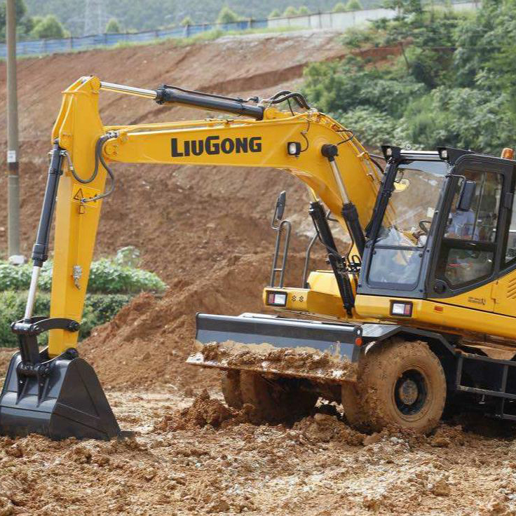 Hot Sale for Hydraulic Mini Excavator - Liugong 1.5 ton 97kW Wheel Excavator W915E with good performance – China Construction