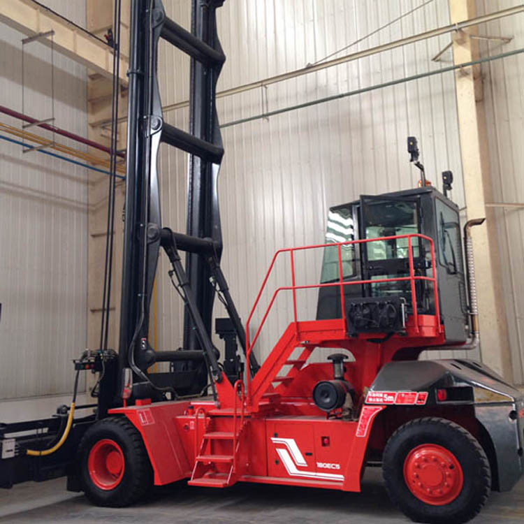China Supplier Narrow Aisle Forklift - Heli 18ton Heavy Duty Driven Forklift Truck CPCD180EC Empty Container Stacker with Box Type Chassis – China Construction
