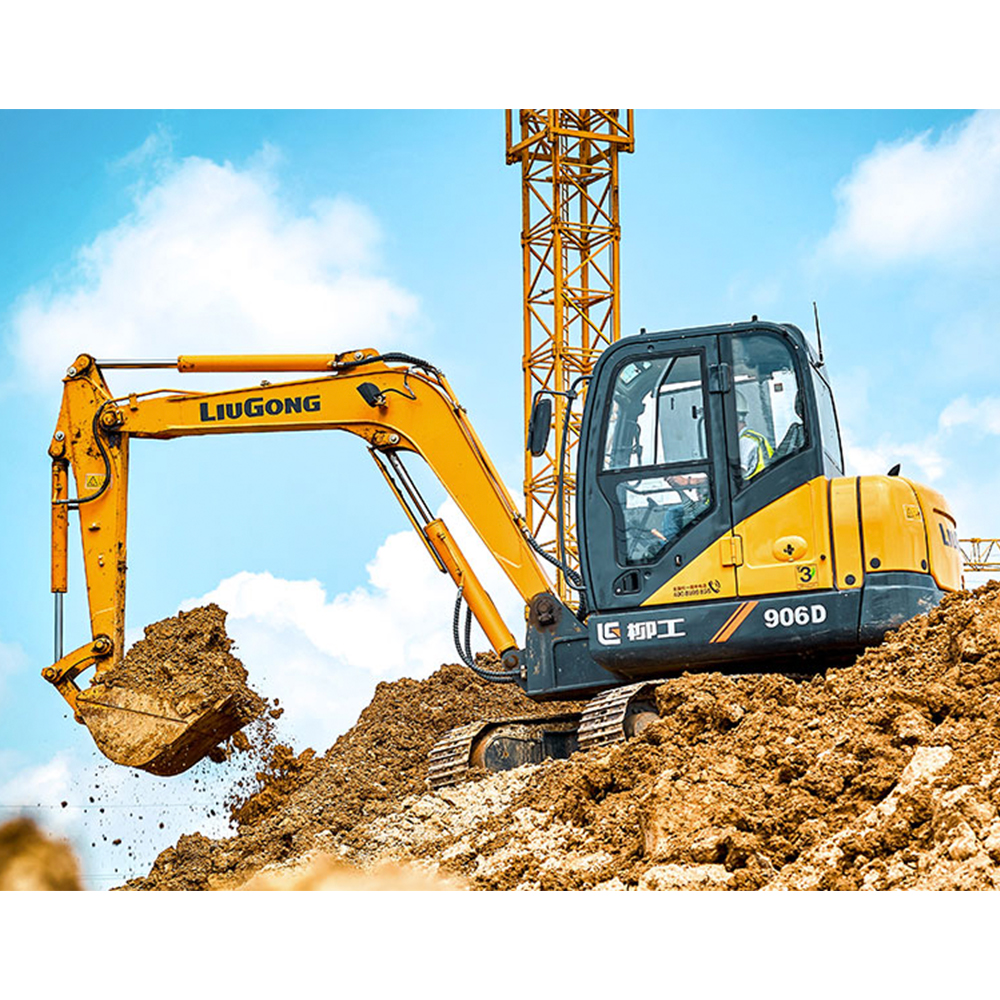 Fast delivery Excavator Mini - LIUGONG 6 ton New China Good Price Of Hydraulic Crawler Excavators Digger machine 906D earthmoving machine – China Construction
