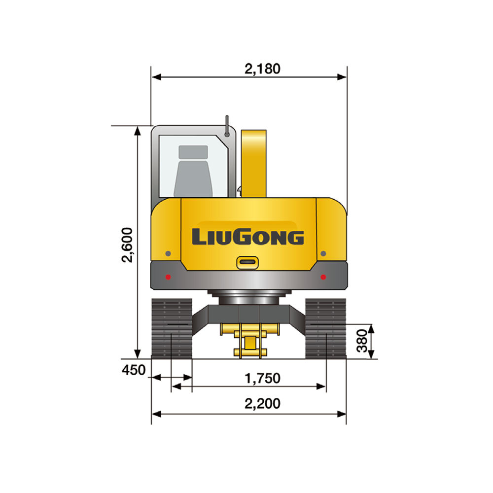 Factory best selling 800kg Excavators - LIUGONG 8ton Hot Sale New Hydraulic Excavator Hydraulic Excavators digger machine 908D earthmoving machine – China Construction