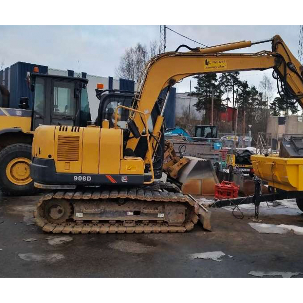 Factory best selling 800kg Excavators - LIUGONG 8ton Hot Sale New Hydraulic Excavator Hydraulic Excavators digger machine 908D earthmoving machine – China Construction