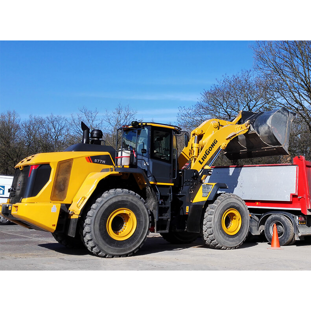 Free sample for Front End Loader - LIUGONG 7 ton Hot sale new china brand wheel loaders for sale earthmoving machine 877H – China Construction