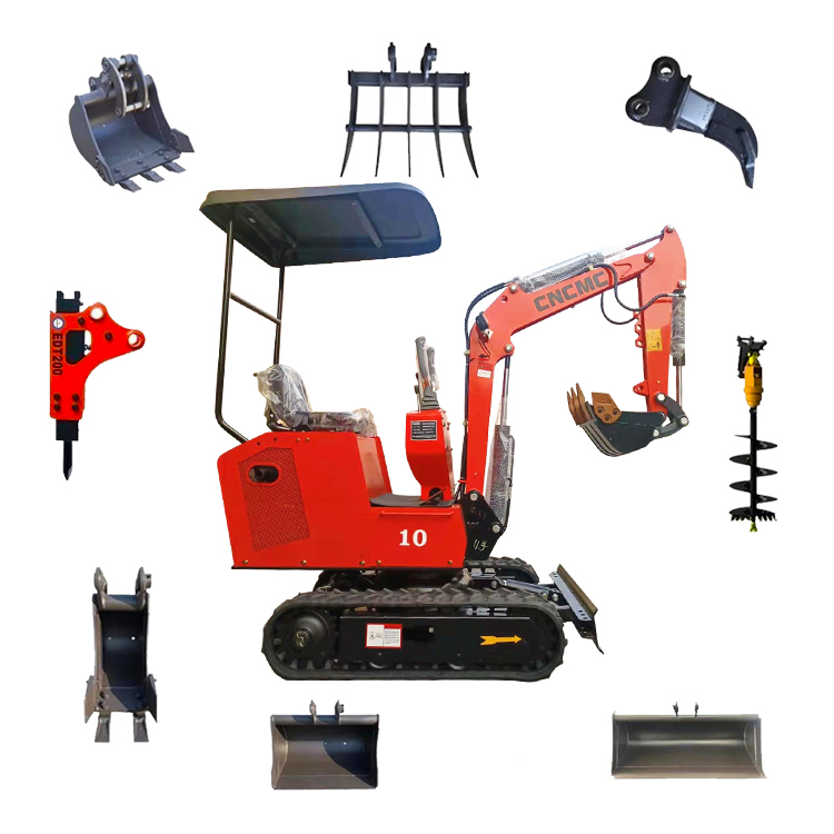CNCMC  1 Ton CT10 High Quality CNCMC Chinese  MINI Excavator