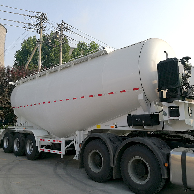 CNCMC 40m3 3 Axles Promotional Dry Powder Silo Transport Tank Bulk Cement Bulker Tanker Trailer