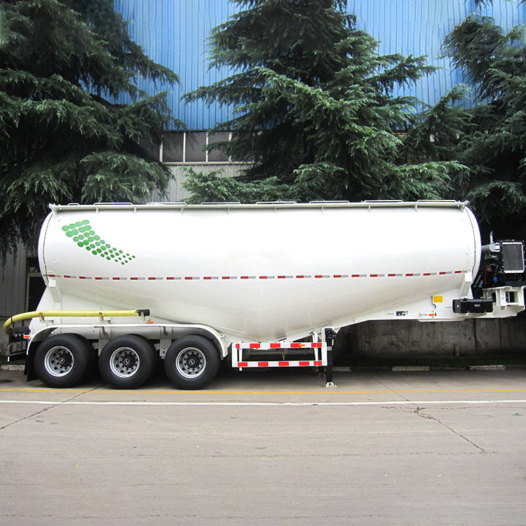 2021 High quality 50t Truck Crane - CNCMC 35m3 3 Axle Dry bulk cement powder tanker semi trailer cement bulk carrier truck for sale – China Construction