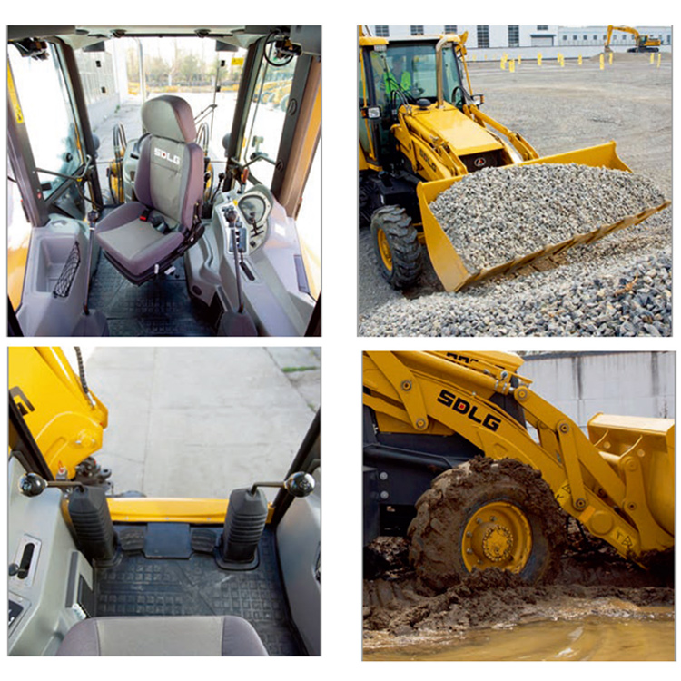 China New Product Large Front End Loader - SDLG 8ton China famous brand Compact construction Cheap Price backhoe Loader – China Construction