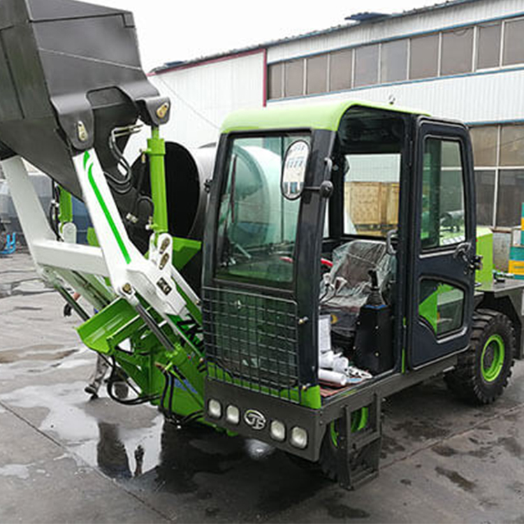 CNCMC 1.2m3 hot sale CSM-12 Small Self-loading Concrete Mixer Truck For Sale