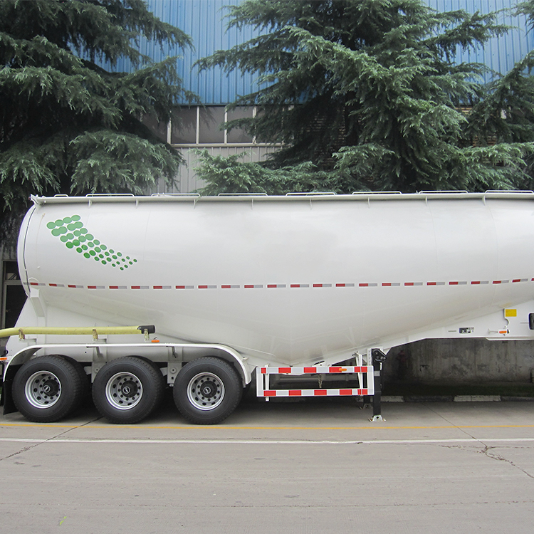 CNCMC 40m3 3 Axles Promotional Dry Powder Silo Transport Tank Bulk Cement Bulker Tanker Trailer