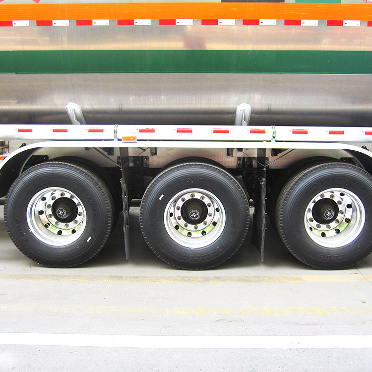 CNCMC 46000 liters Aluminium petrol oil tanker aluminum heavy fuel tankers